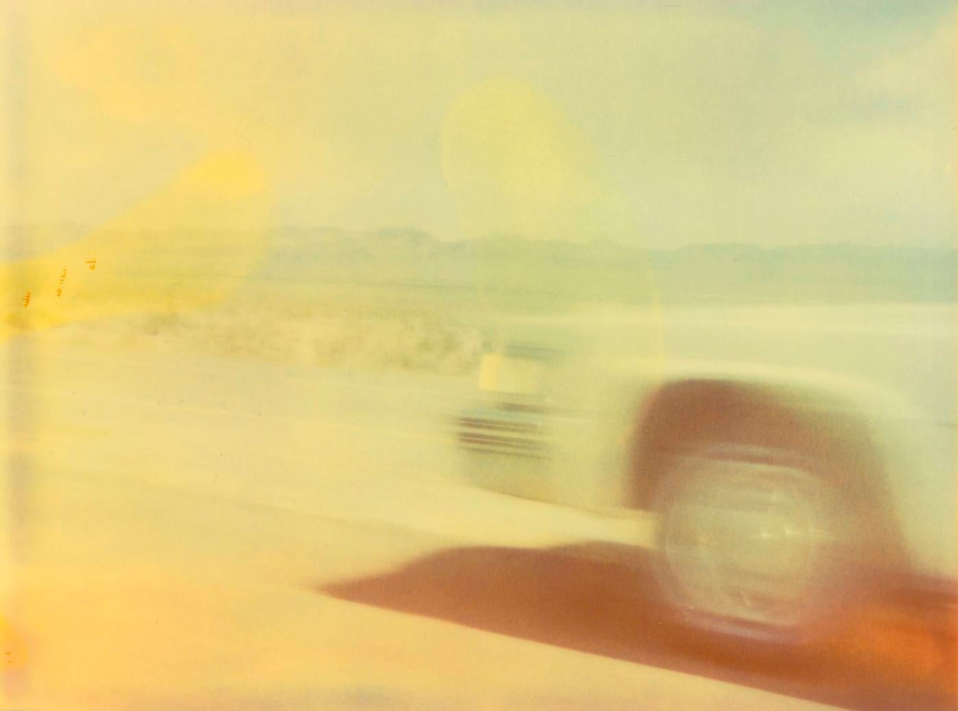 Stefanie Schneider Landscape Photograph - Interstate Flashback (Vegas) - Polaroid
