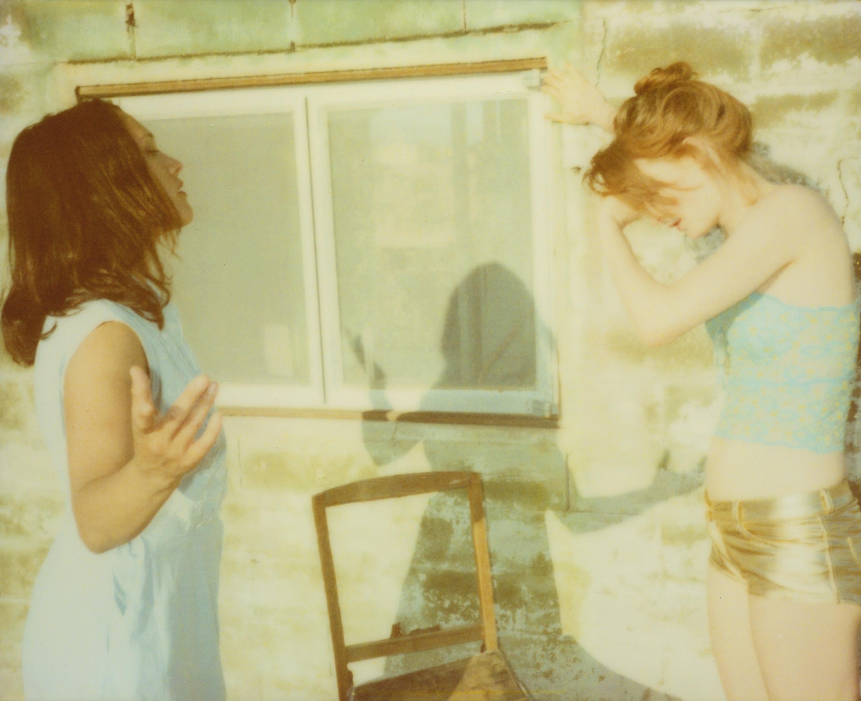 Stefanie Schneider Color Photograph - It's over! (Till Death do us Part) - Polaroid, Figurative
