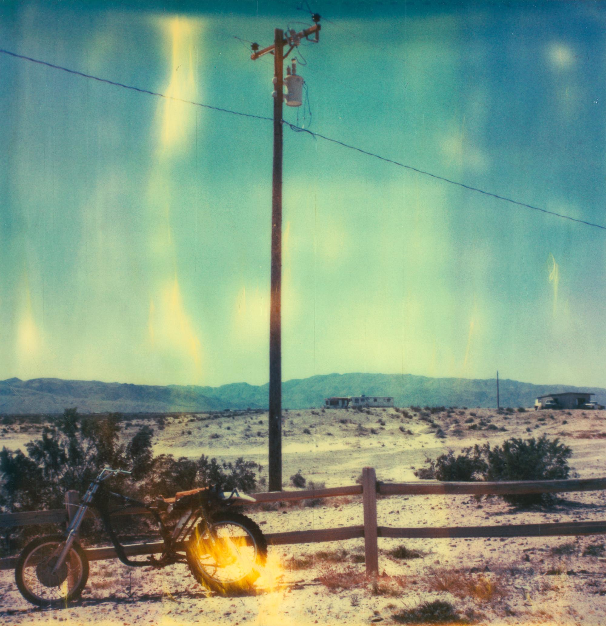 Stefanie Schneider Portrait Photograph - Jack's Place (Sidewinder) including the book 'A Half Forgotten Dream'