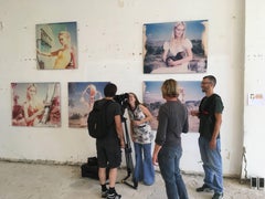 Jane (Heavenly Falls) - Contemporain, Portrait, Femmes, Polaroid, 21ème siècle