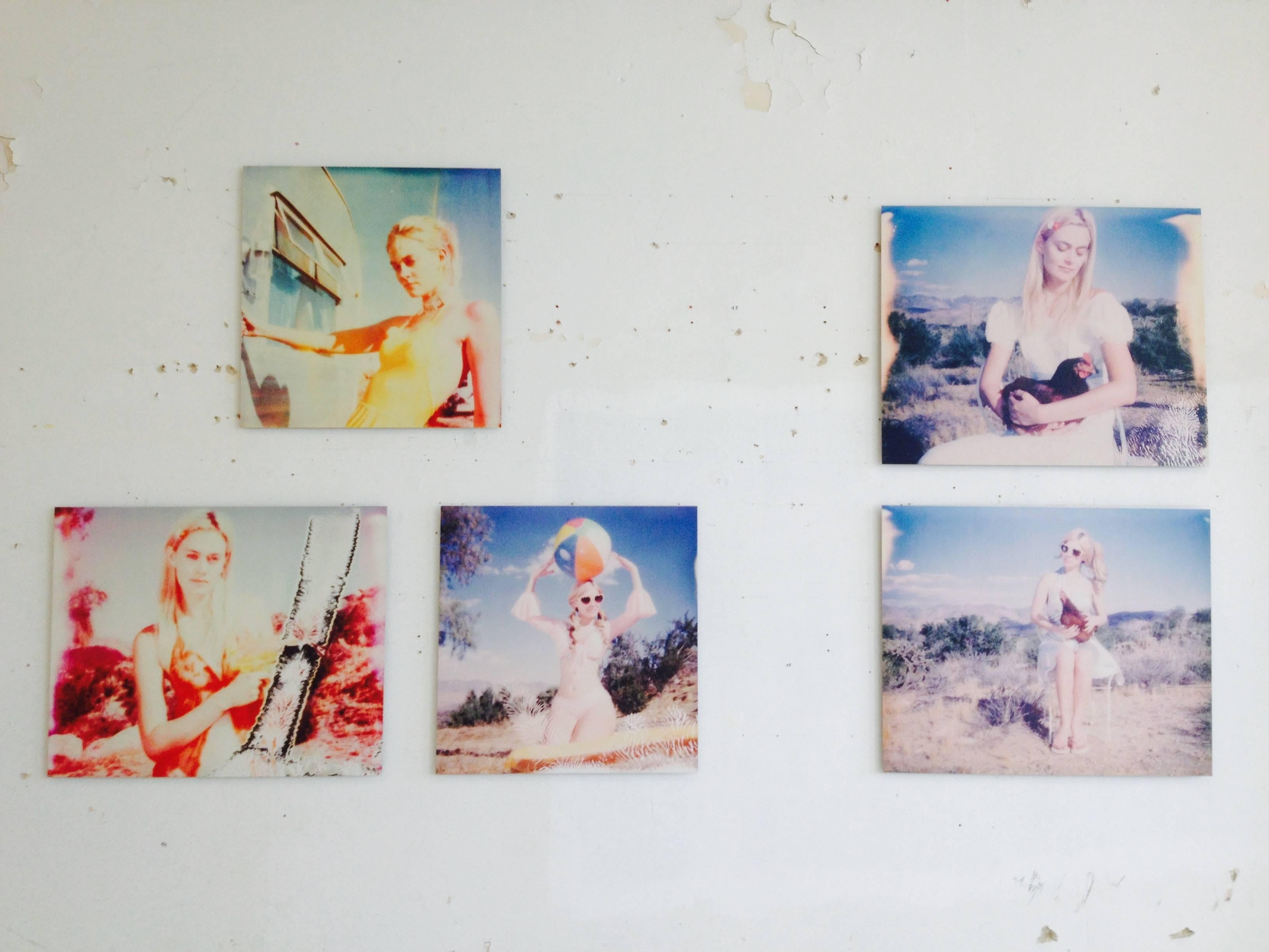 Jane (Heavenly Falls) - Contemporary, Portrait, Women, Polaroid, 21st Century For Sale 1