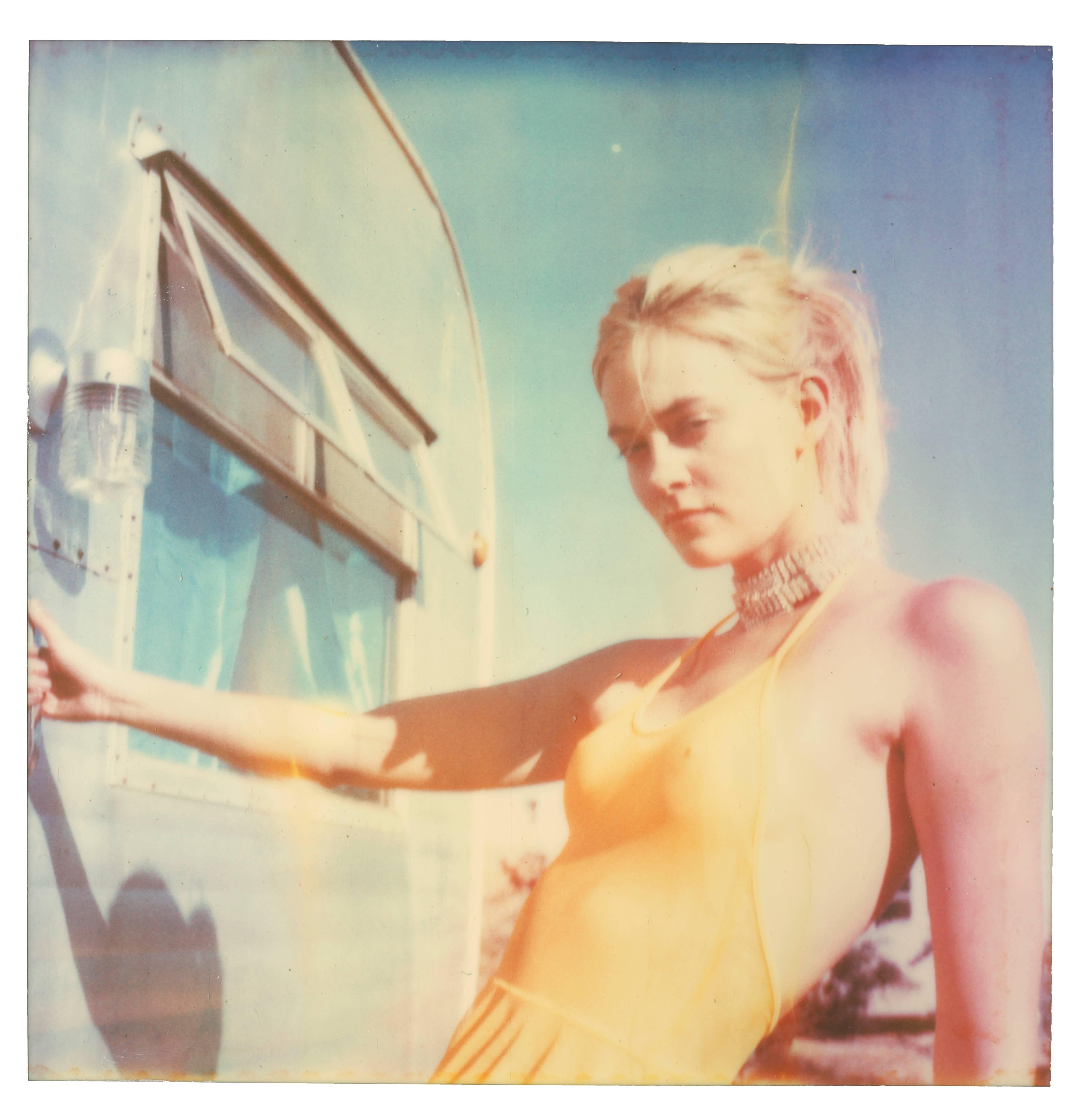 Stefanie Schneider Color Photograph - Jane (Heavenly Falls) - Contemporary, Portrait, Women, Polaroid, 21st Century
