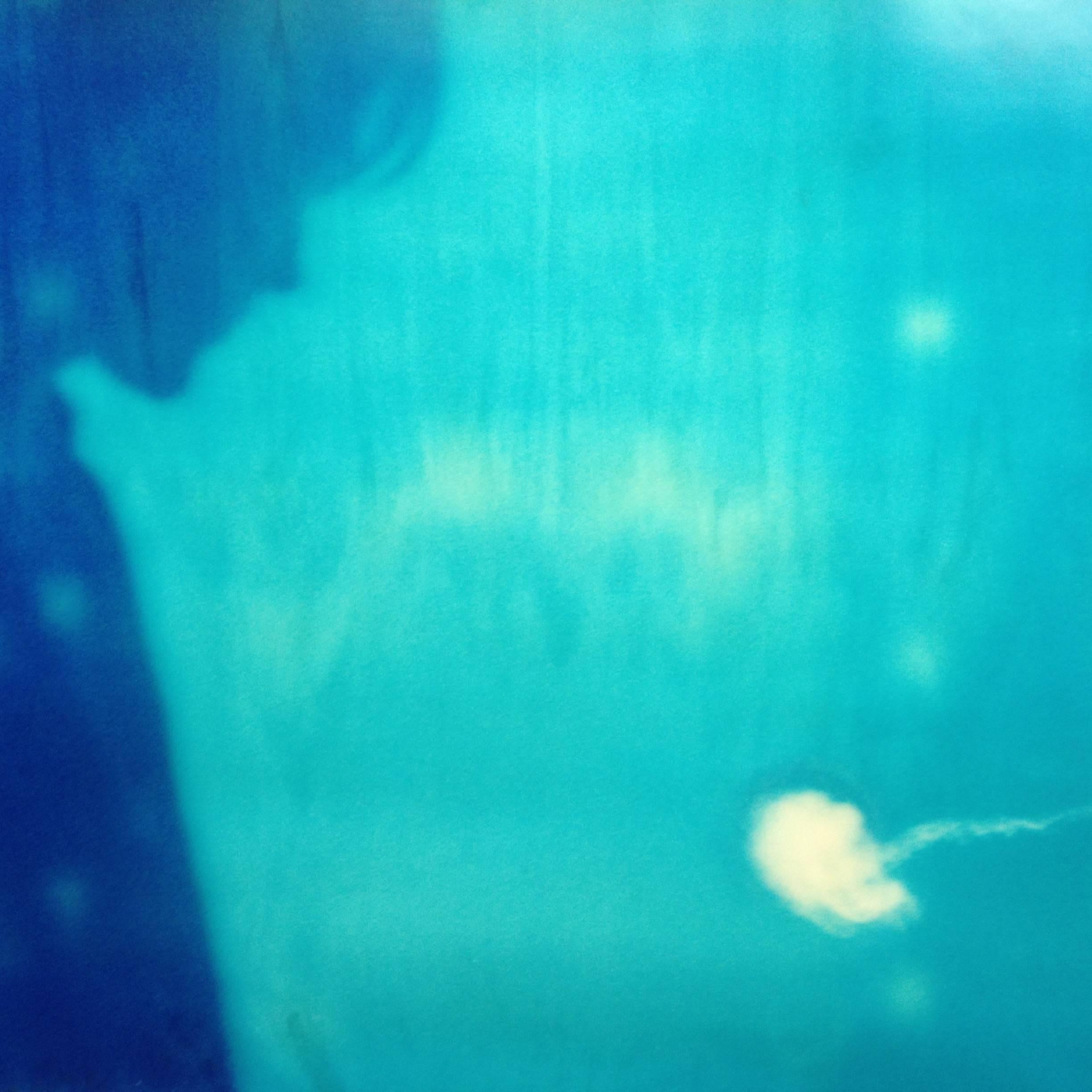 Stefanie Schneider Color Photograph – Jelly Fish – Zeitgenössisch, abgelaufen, Polaroid, Fotografie, Abstrakt, Ryan Gosling