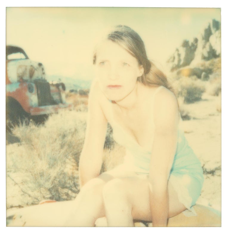 Stefanie Schneider Color Photograph - Jordan (Wastelands) - Contemporary, 21st Century, Polaroid, Figurative