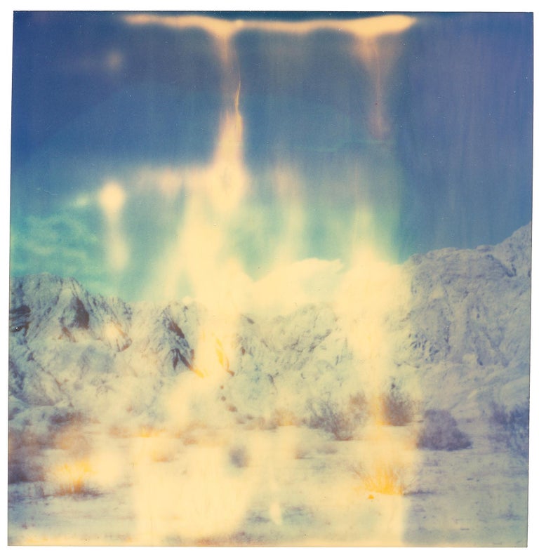 Stefanie Schneider Color Photograph - Joshua Tree - Landscape, Polaroid, Photograph, expired, Nature