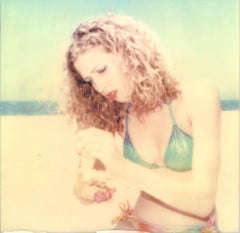 Kelly (Beachshoot) - analog, Polaroid, hand-print, Contemporary, Women