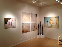 Kirsten Red Lips (California Blue Screen) - mounted, analog