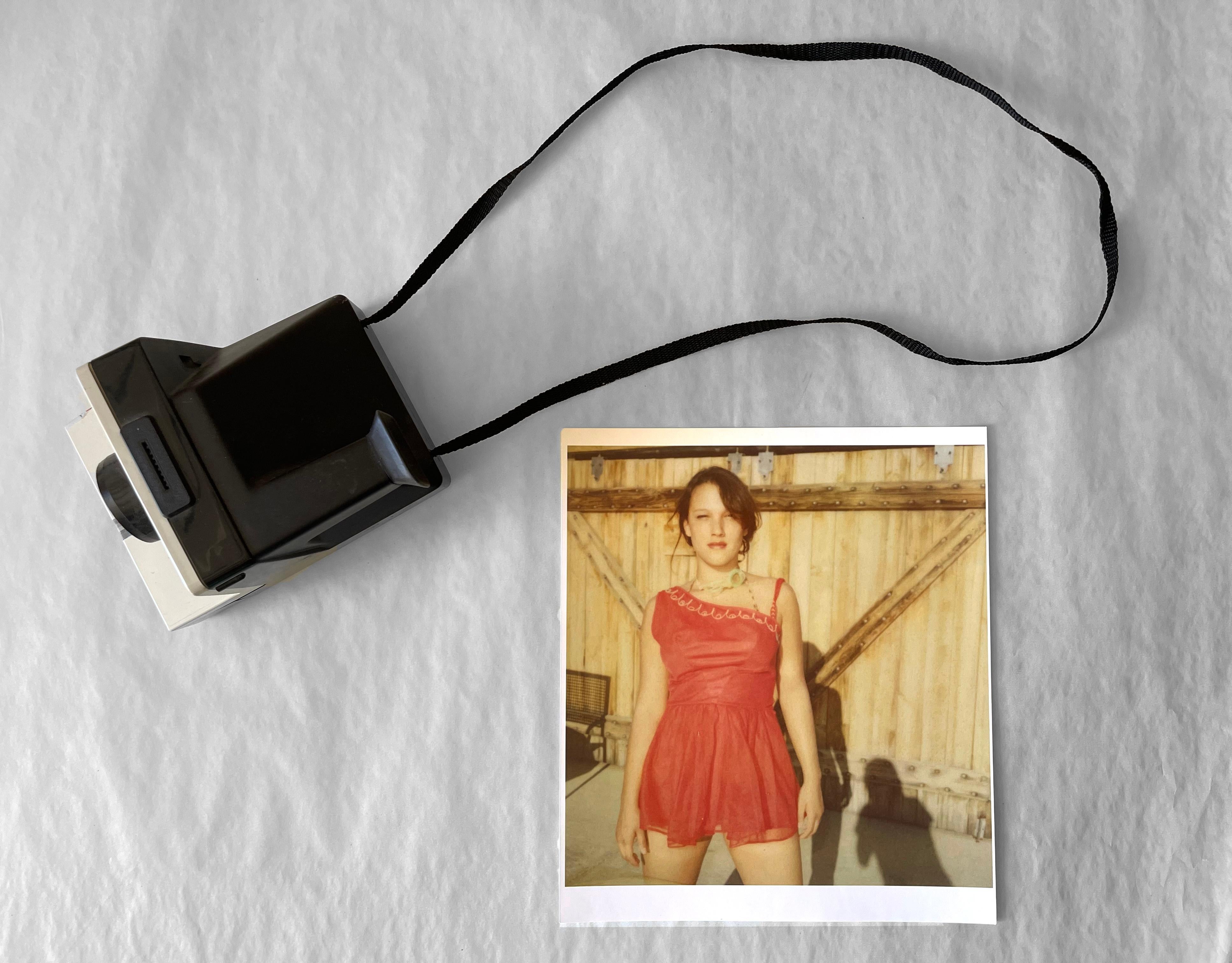 Lalala (Till Death do us Part) including SX-70 Polaroid camera signed - Photograph by Stefanie Schneider
