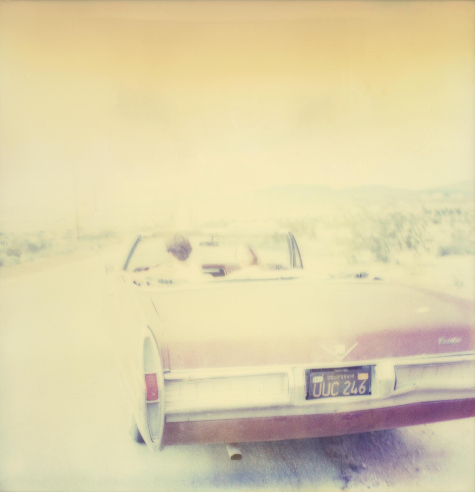 Leaving III (Sidewinder) - Polaroid, 21. Jahrhundert, Contemporary – Photograph von Stefanie Schneider