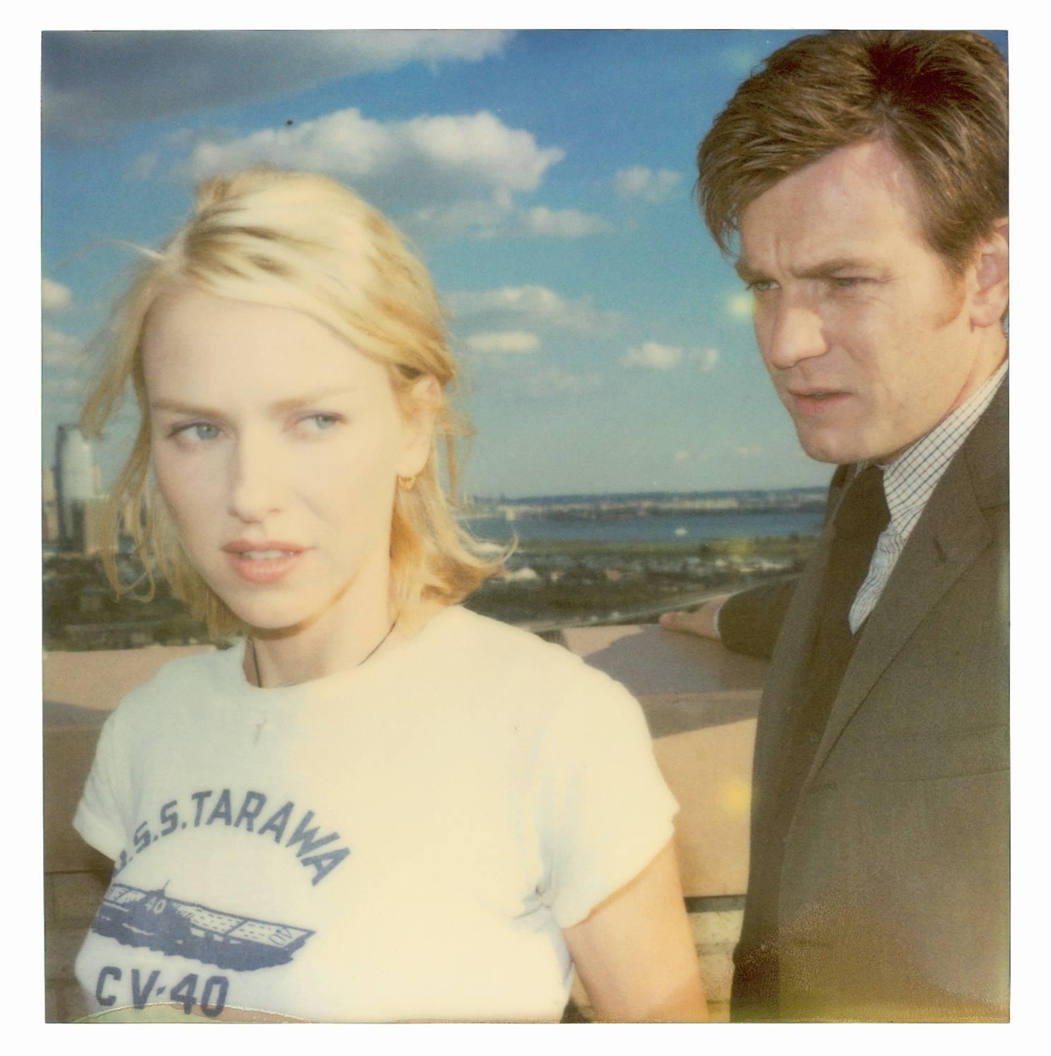 Lila und Sam aus dem Film Stay with Ewan McGregor, Naomi Watts, nicht montiert (Grau), Portrait Photograph, von Stefanie Schneider