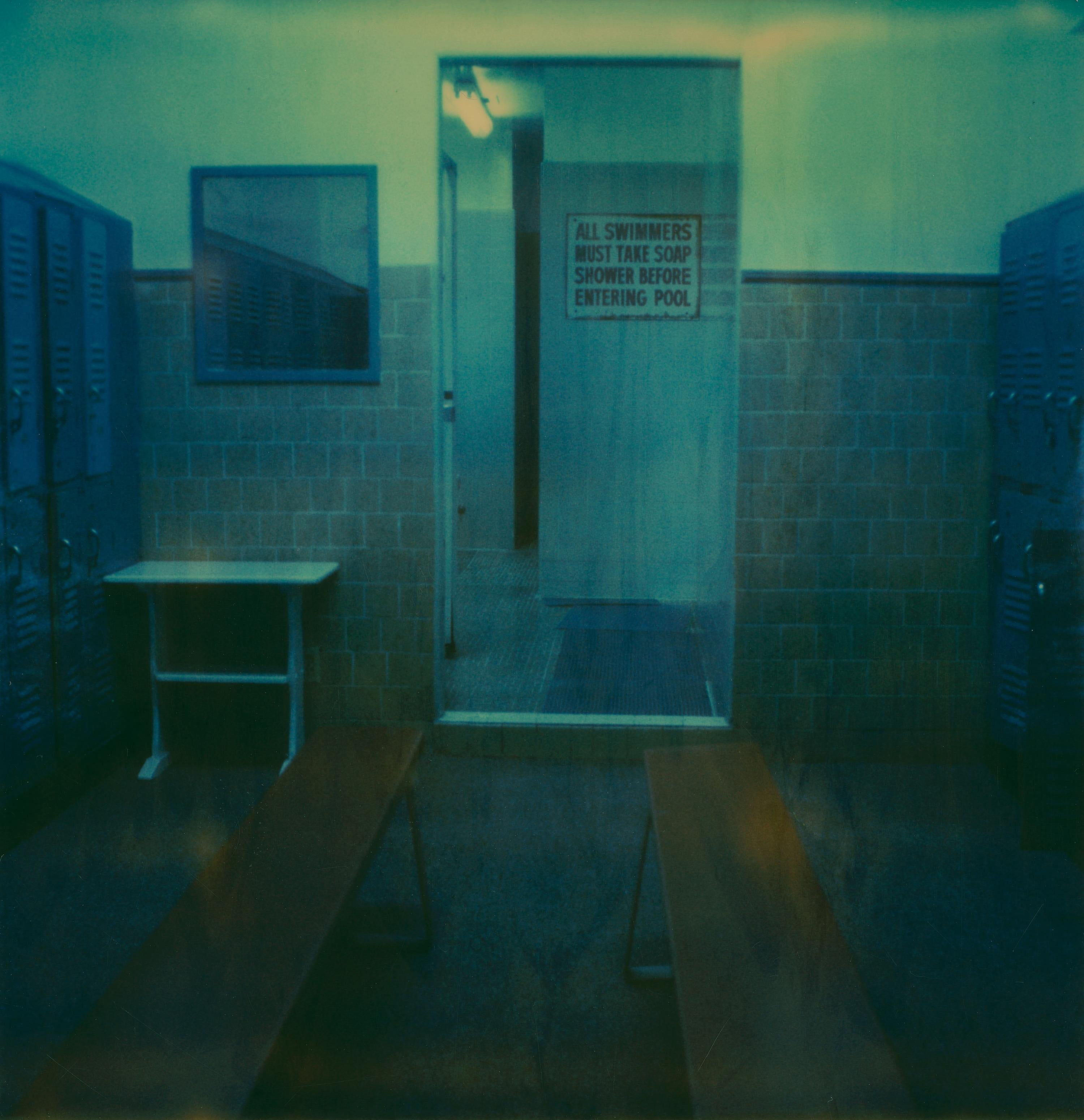 Stefanie Schneider Portrait Photograph - Locker Room (Suburbia) - Contemporary, Polaroid, Photography