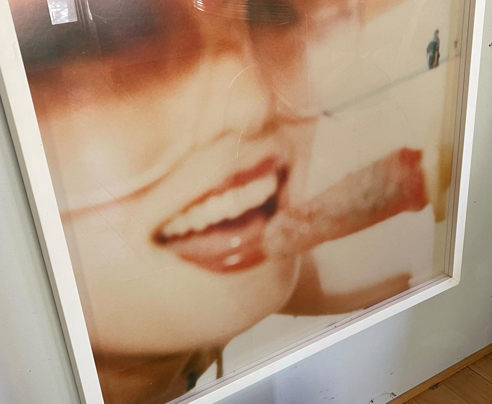 Lollipop (Beachshoot) - 2005

80x80cm, Edition 1/5. 
Analog C-Print, hand-Printed by the artist on Fuji Crystal Archive Paper, based on the Polaroid. 
Under glass with a white wooden frame. 
Signed with Certificate.   
Artist Inventory # 1446.