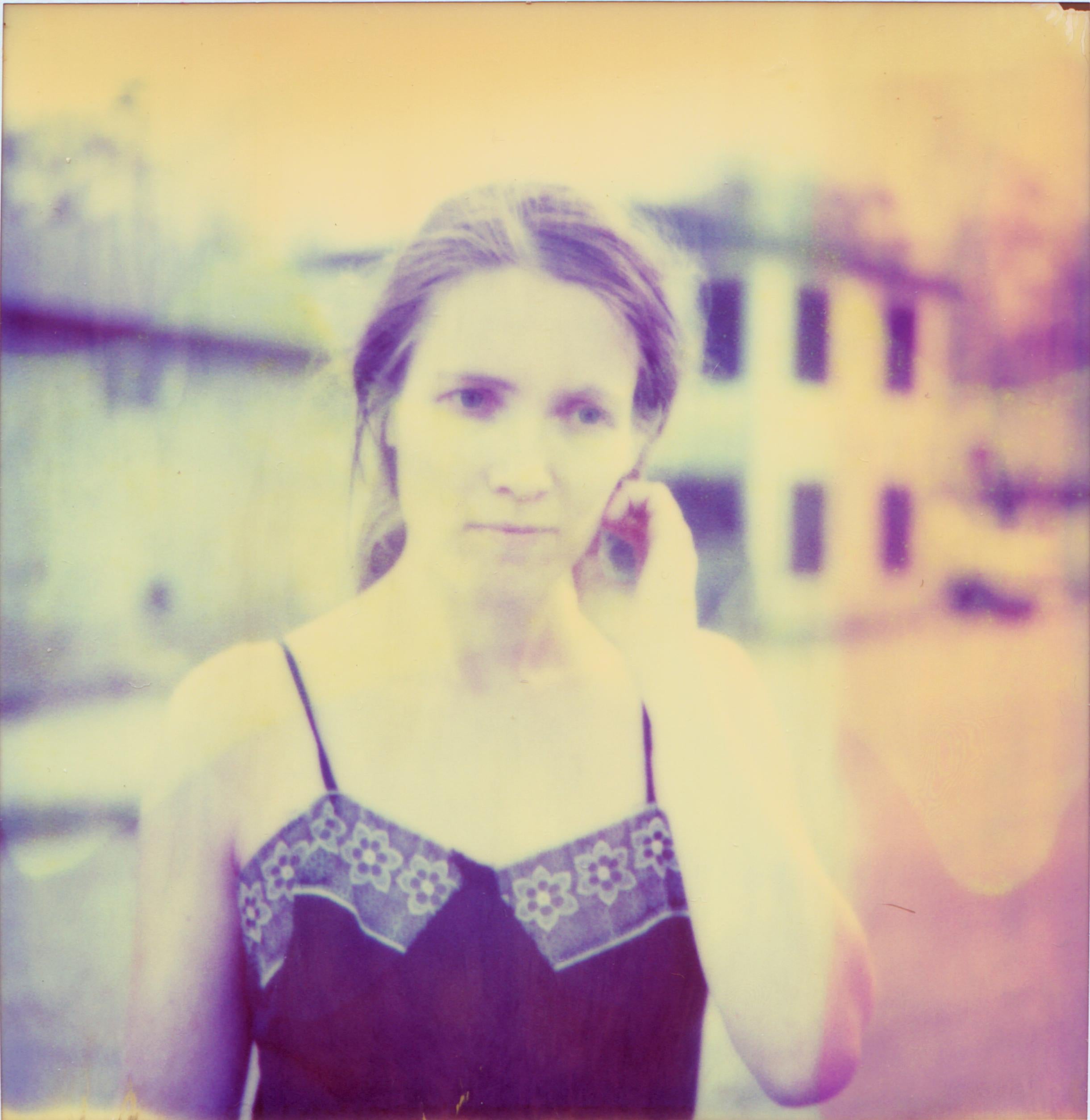 Lone Pine Dreaming (The Last Picture Show) - diptyque, analogique, monté, Polaroid - Photograph de Stefanie Schneider