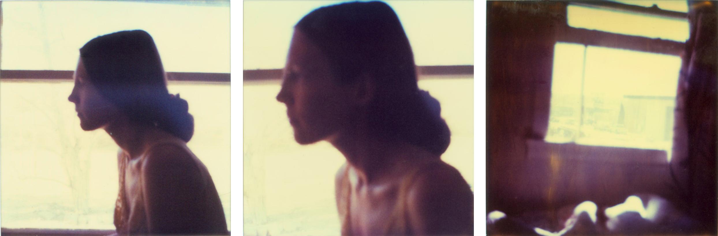 Stefanie Schneider Portrait Photograph - Lone Pine Motel II (The last Picture Show) - 21st Century, Polaroid, Woman
