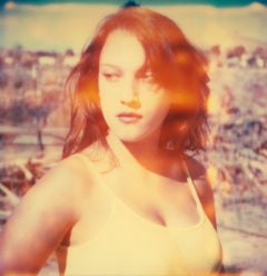 Looking Back - Contemporary, 21st Century, Polaroid, Figurative, Woman