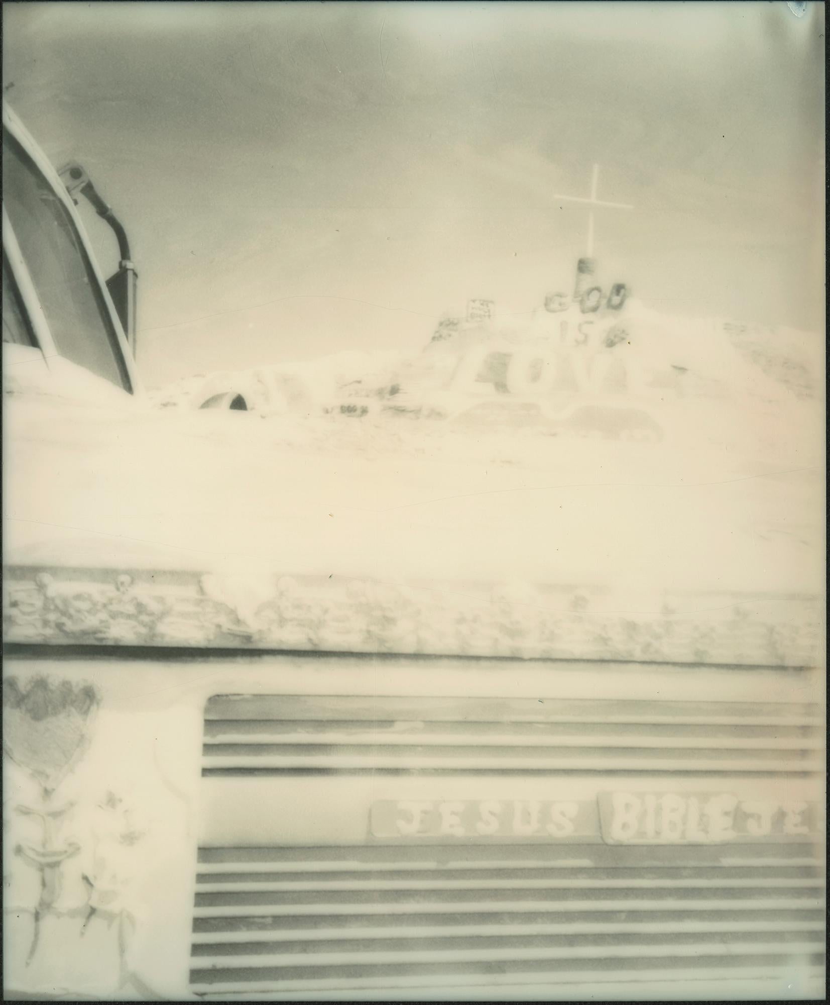 Stefanie Schneider Black and White Photograph - Magic Mountain (California Badlands)