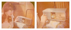Radio Show (The Girl behind the White Picket Fence) - diptych