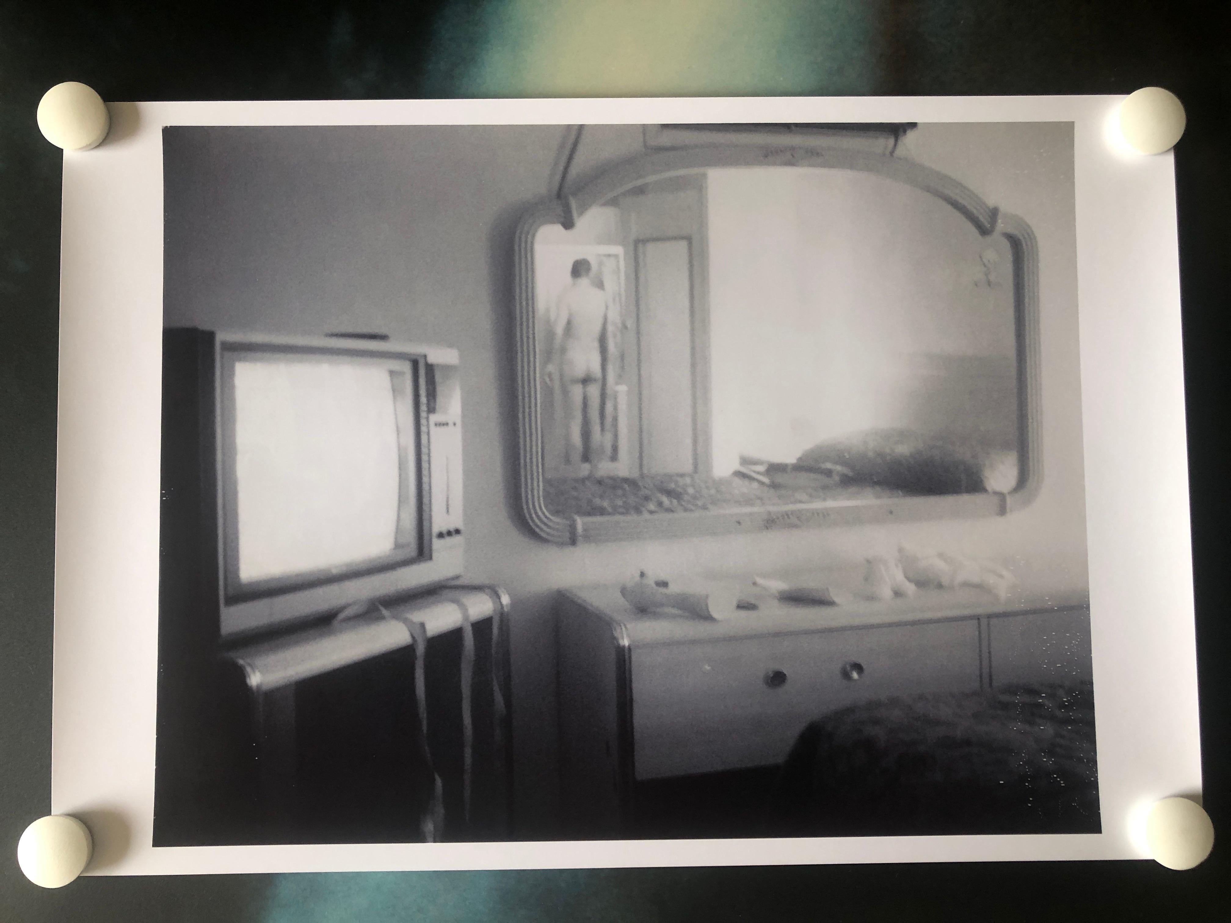 Male Nude in Motel II (29 Palms, CA) - Contemporary - Photograph by Stefanie Schneider
