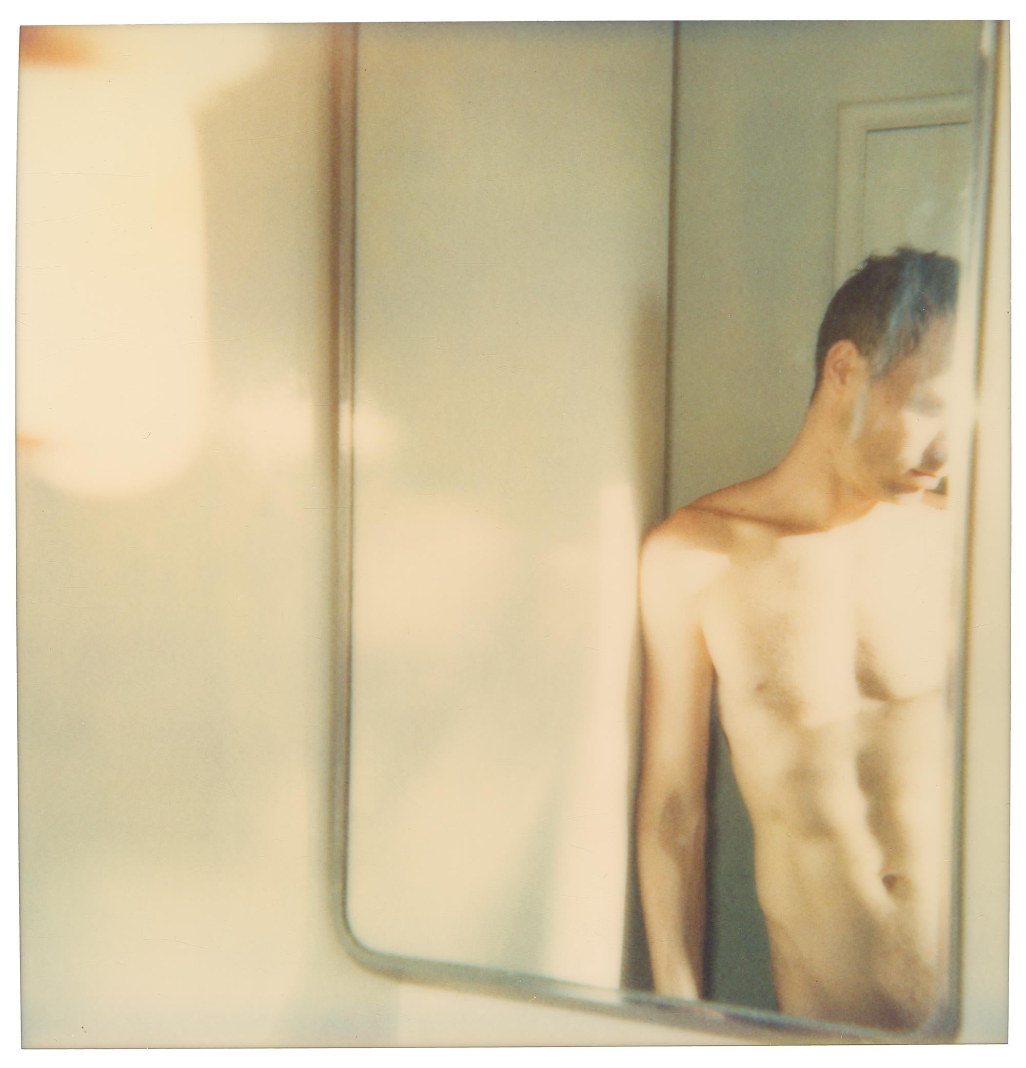 Stefanie Schneider Nude Photograph - Male Nude VII - Original Polaroid Unique Piece