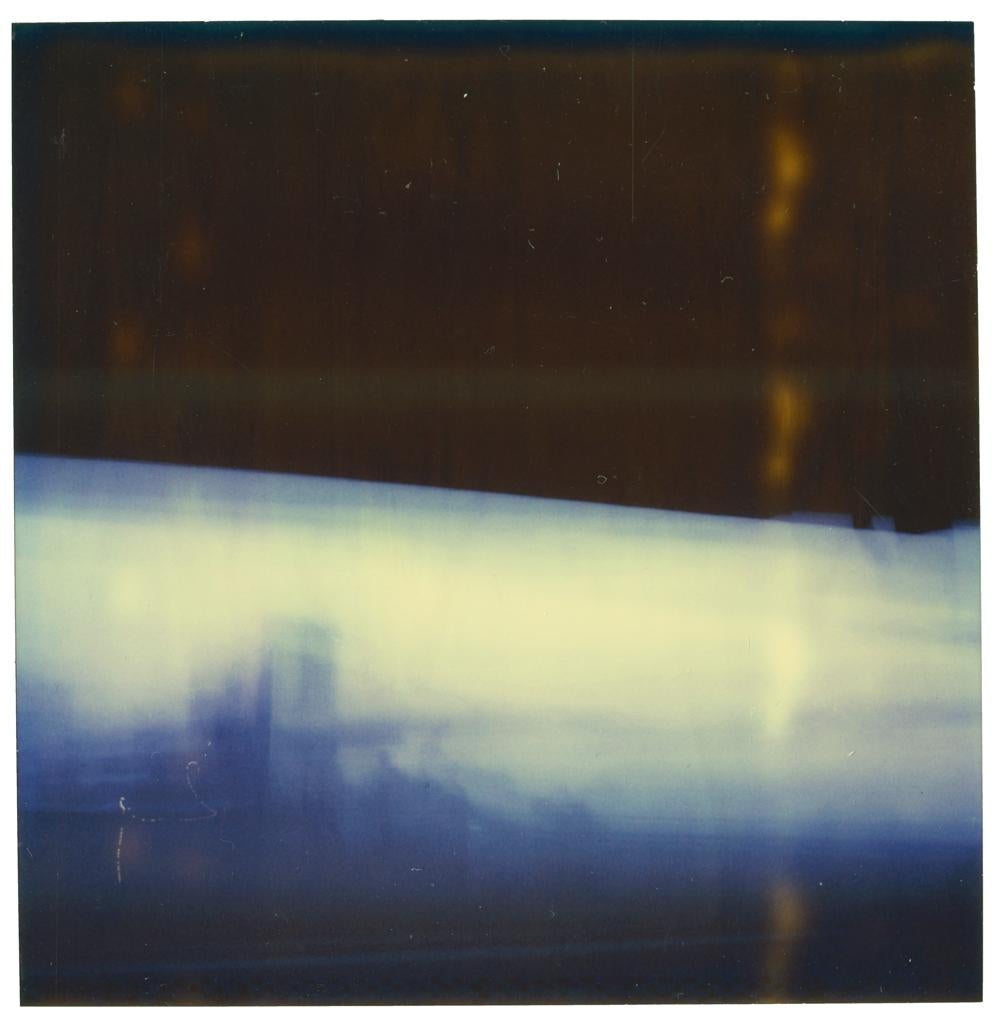 Stefanie Schneider Color Photograph - Manhattan (Stay) - Contemporary, Abstract, Landscape, Polaroid, expired