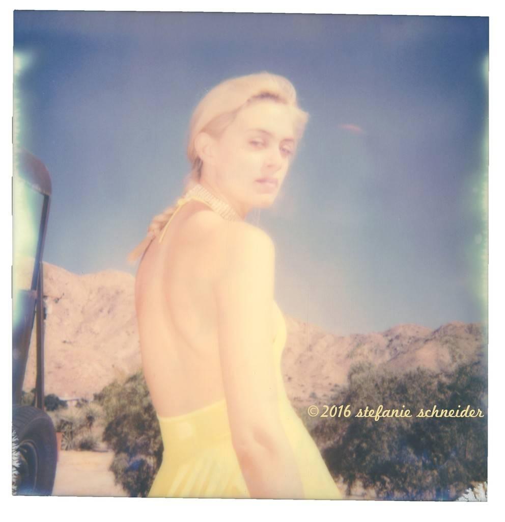 Marilyn - Heavenly Falls - Beige Figurative Photograph by Stefanie Schneider