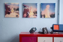 Marilyn (Heavenly Falls) - triptych - mounted