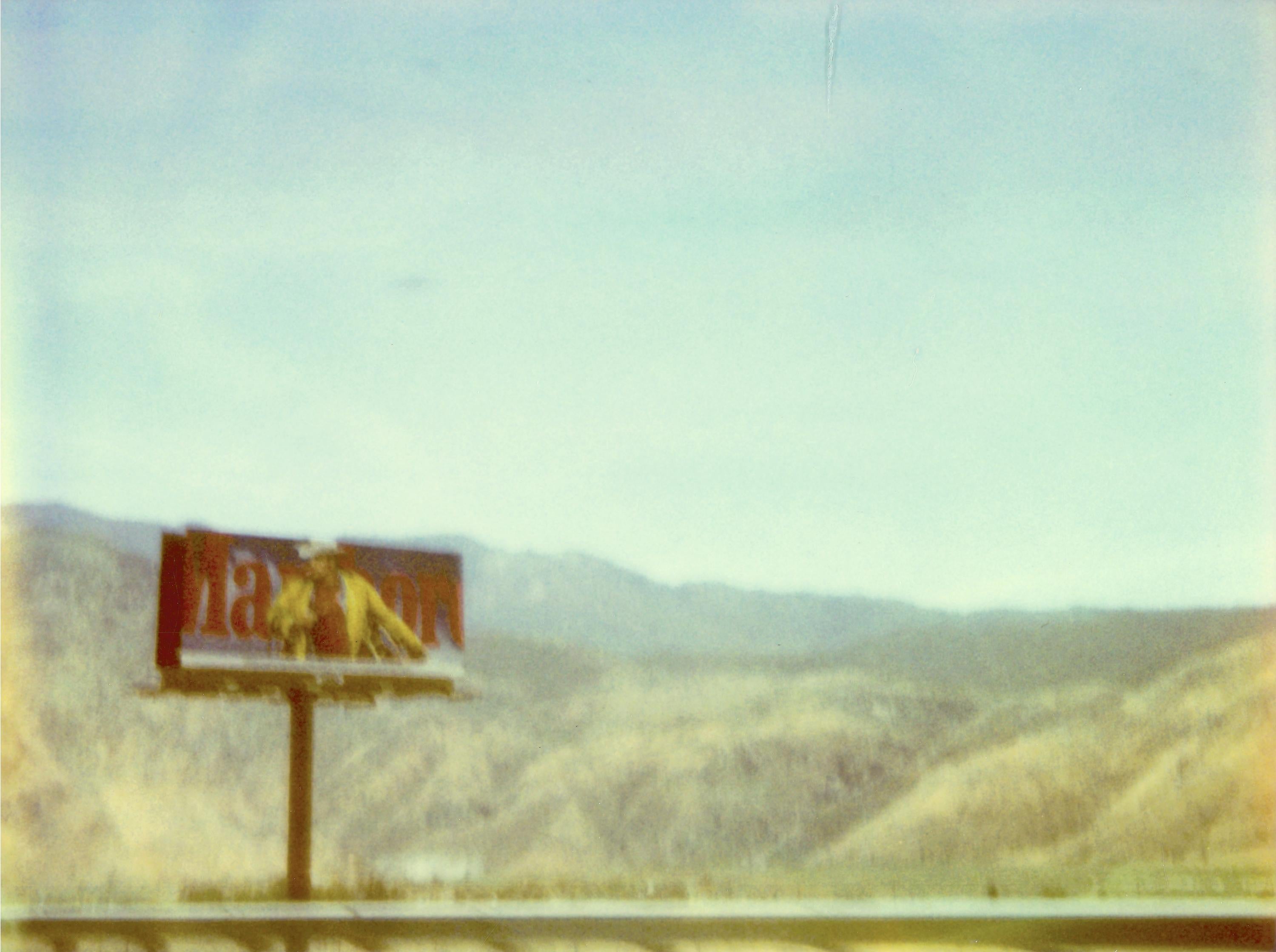 Stefanie Schneider Landscape Photograph - Marlboro (Stranger than Paradise) - Polaroid, Contemporary, billboard, color