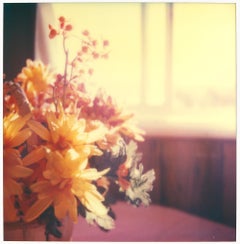 Max devant le Motel (29 Palms, CA) - analogique, Polaroid, Contemporary