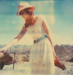 Memories of Love (The Girl behind the White Picket Fence) - Polaroid, Portrait