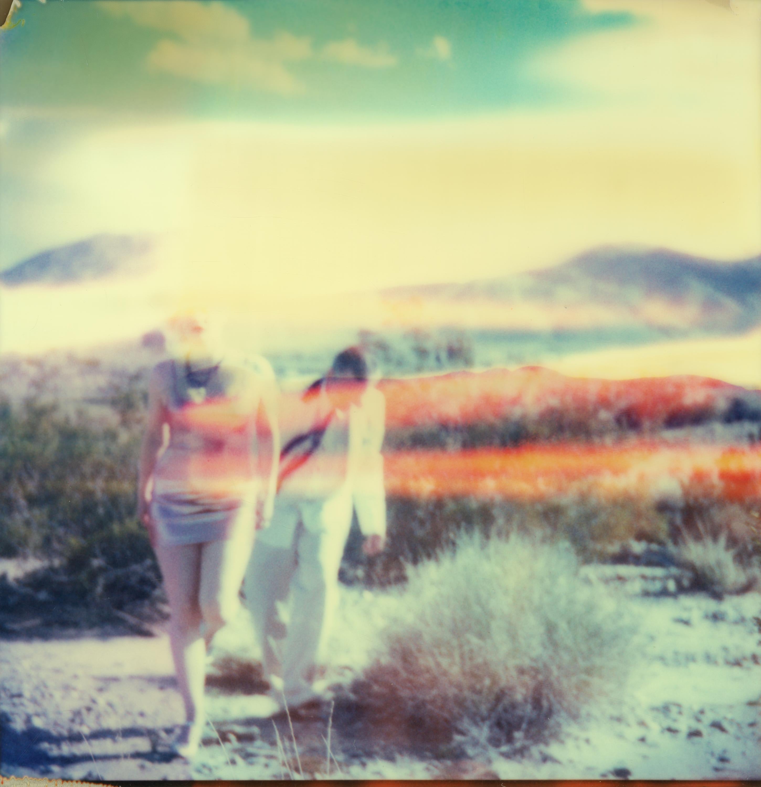 Stefanie Schneider Figurative Photograph - Memory of a Dream (29 Palms, CA) - Polaroid, 21st Century, expired, Contemporary