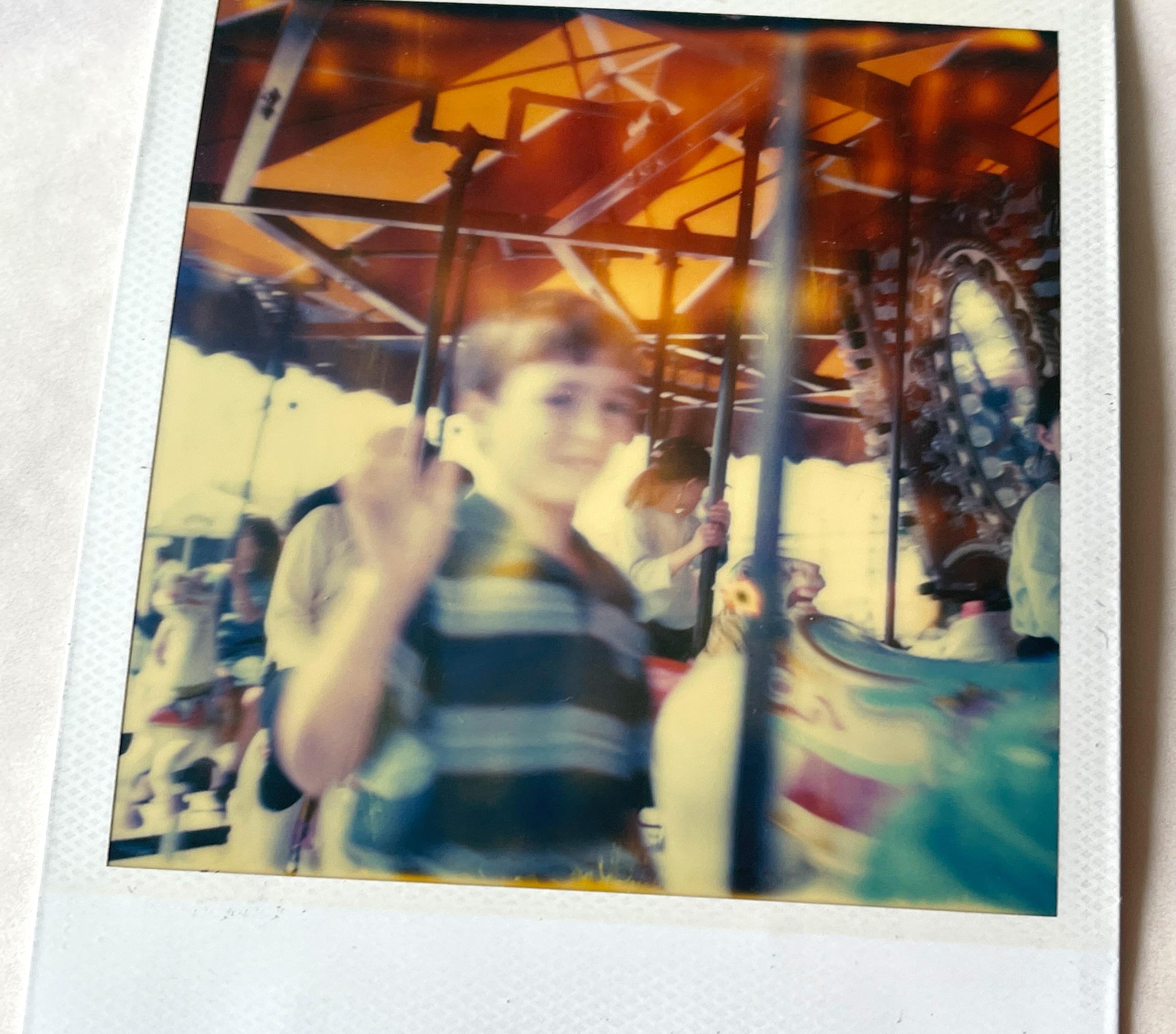Memory Sequence - Coney Island (Stay) - Original Polaroid Unique Piece - Photograph by Stefanie Schneider