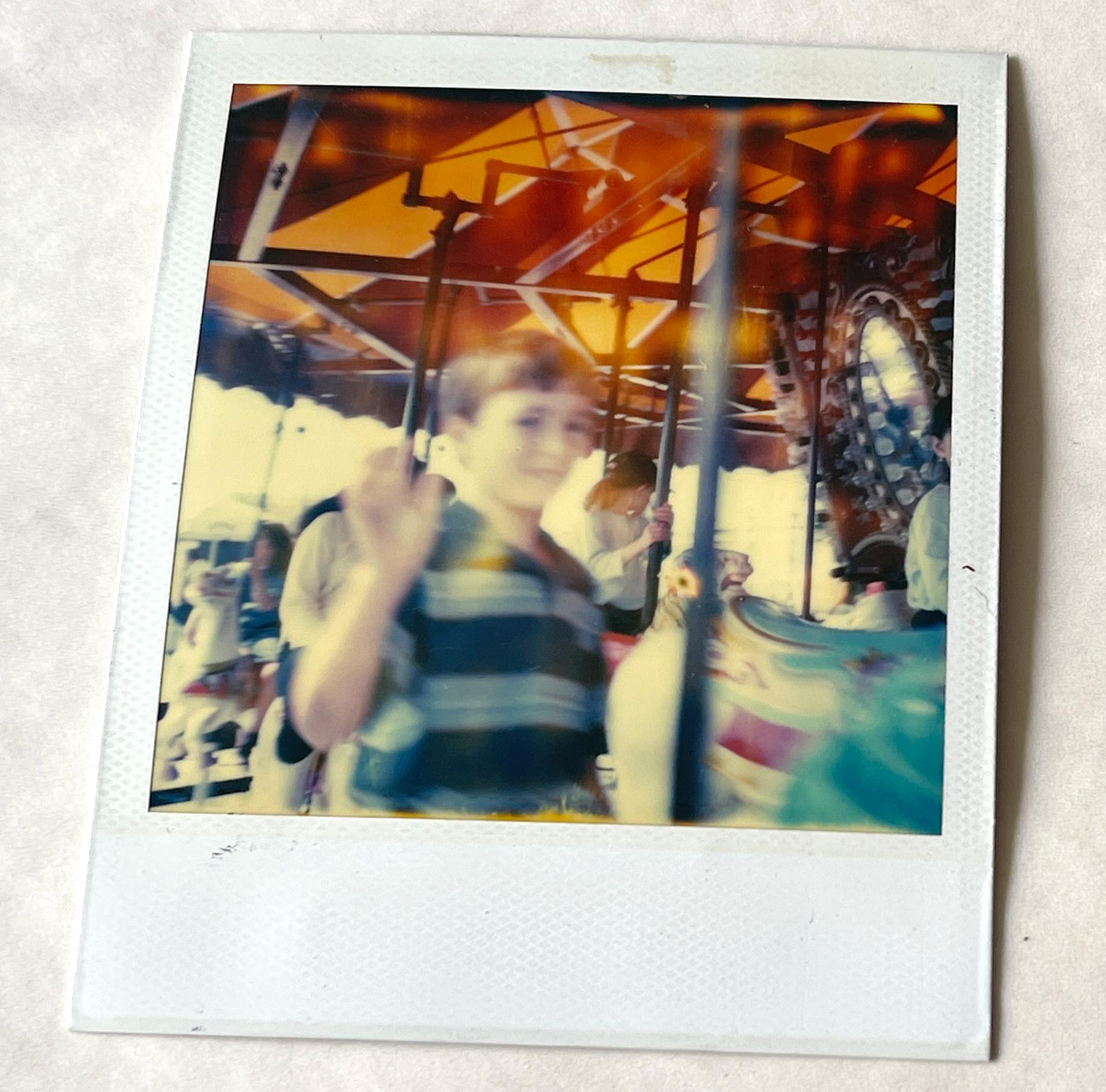Stefanie Schneider Color Photograph - Memory Sequence - Coney Island (Stay) - Original Polaroid Unique Piece