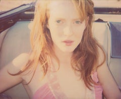 La fille d'une sirène 21e siècle, Polaroid, photographie de portrait, contemporaine