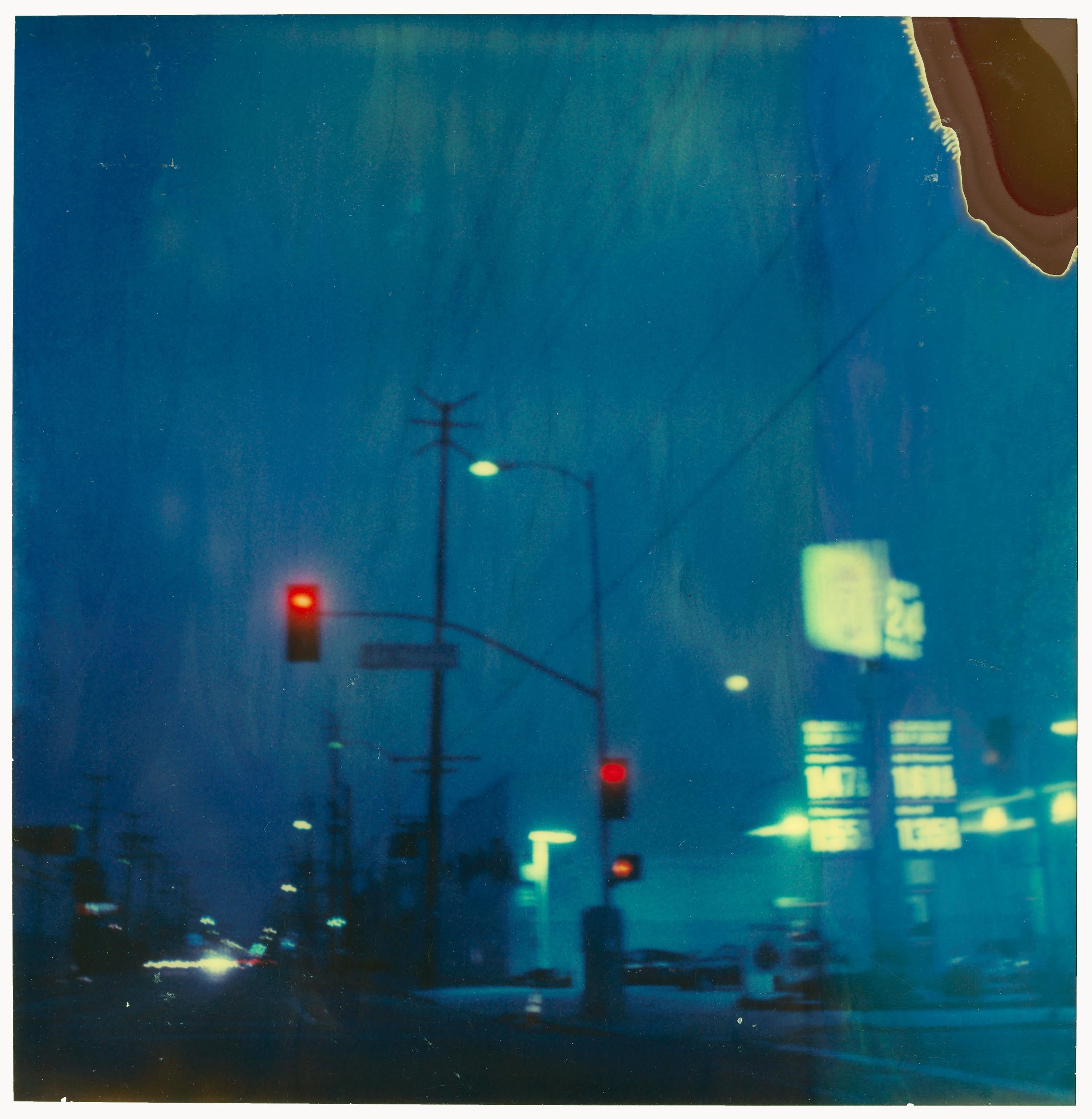 Landscape Photograph Stefanie Schneider - Mindscreen 7 - Contemporain, 21e siècle, Polaroid, Los Angeles, Nuit