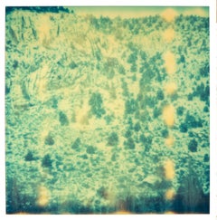 Used Magic Mountain (Memories of Green) - Landscape, Polaroid, Analog, Wabi-Sabi