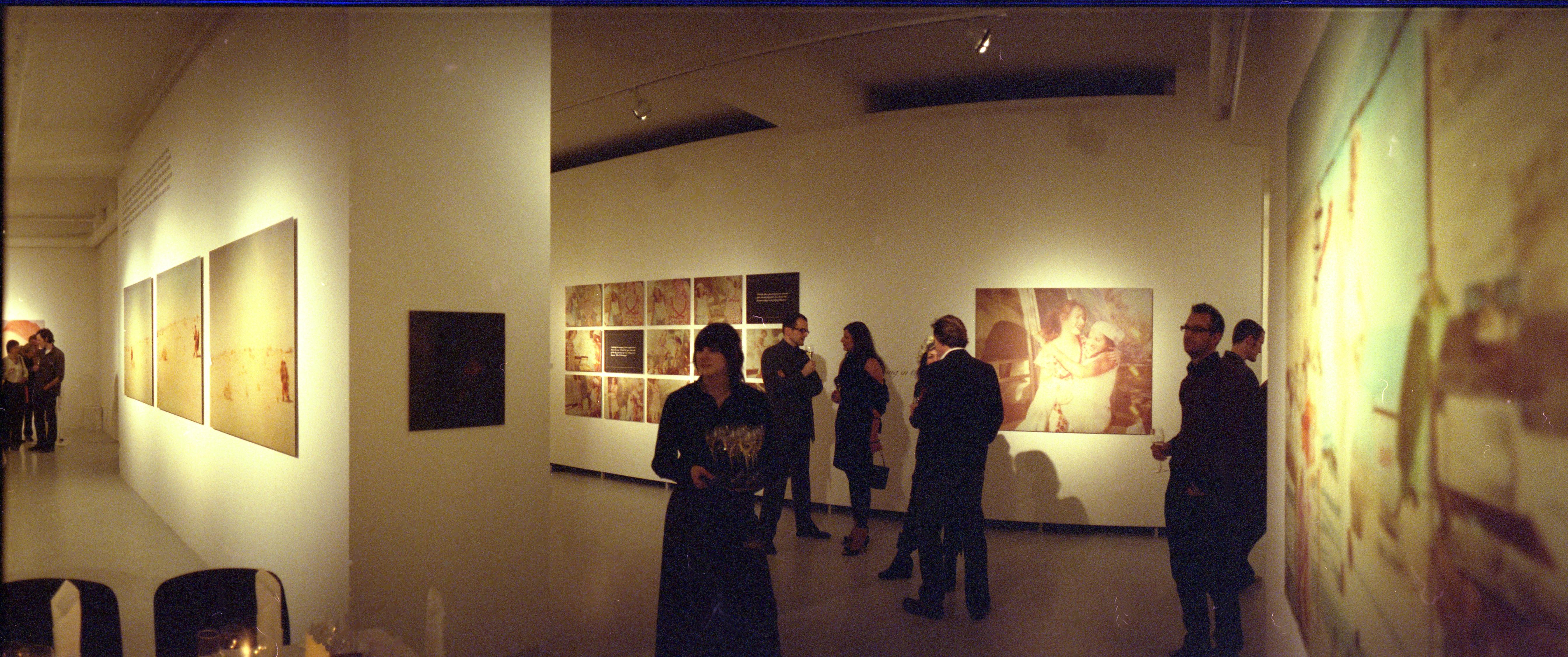 Moving in Together (Till Death do us Part) - analog, mounted, Installation 8