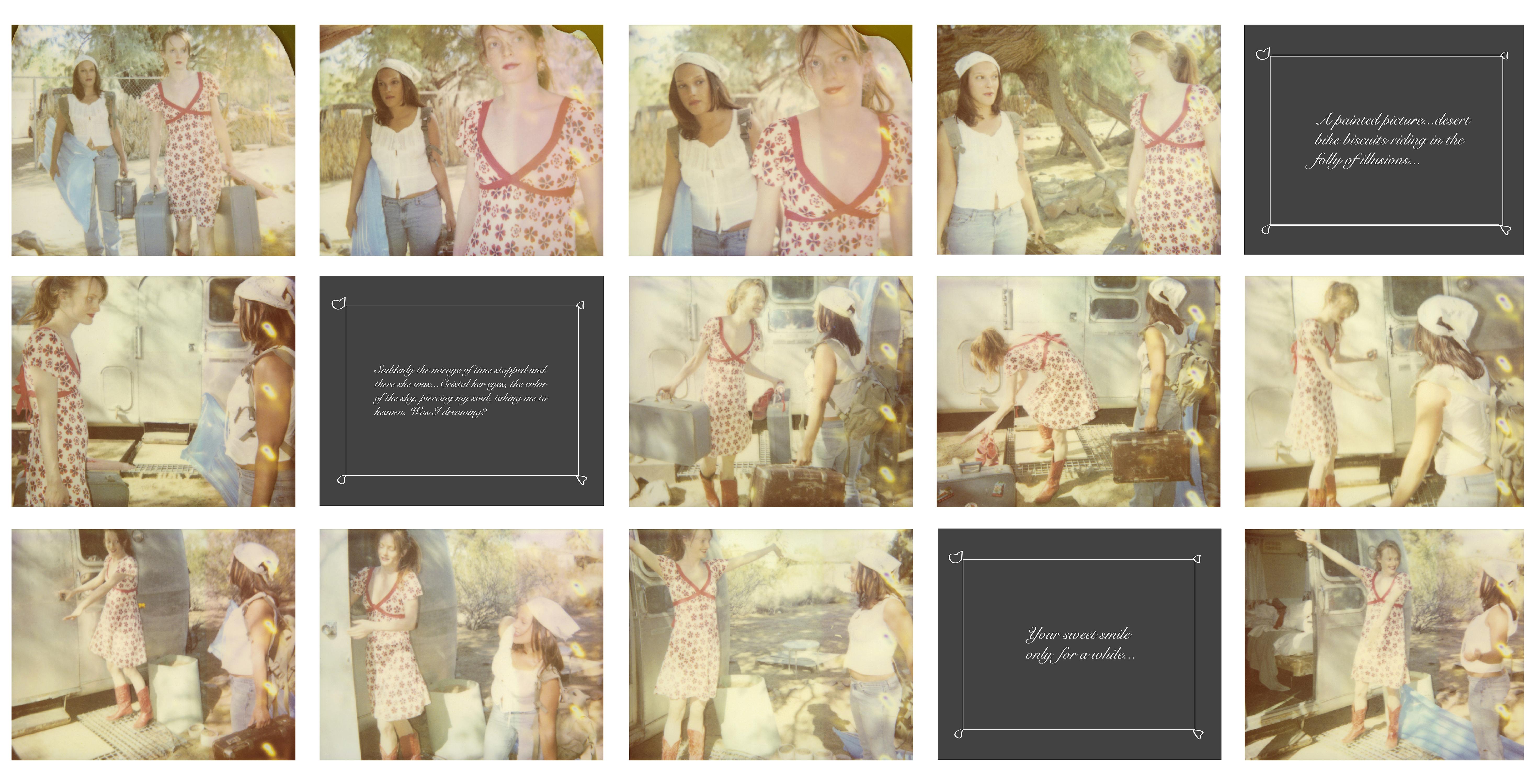 Moving in Together (Till Death do us Part) - analog, mounted, Installation - Photograph by Stefanie Schneider