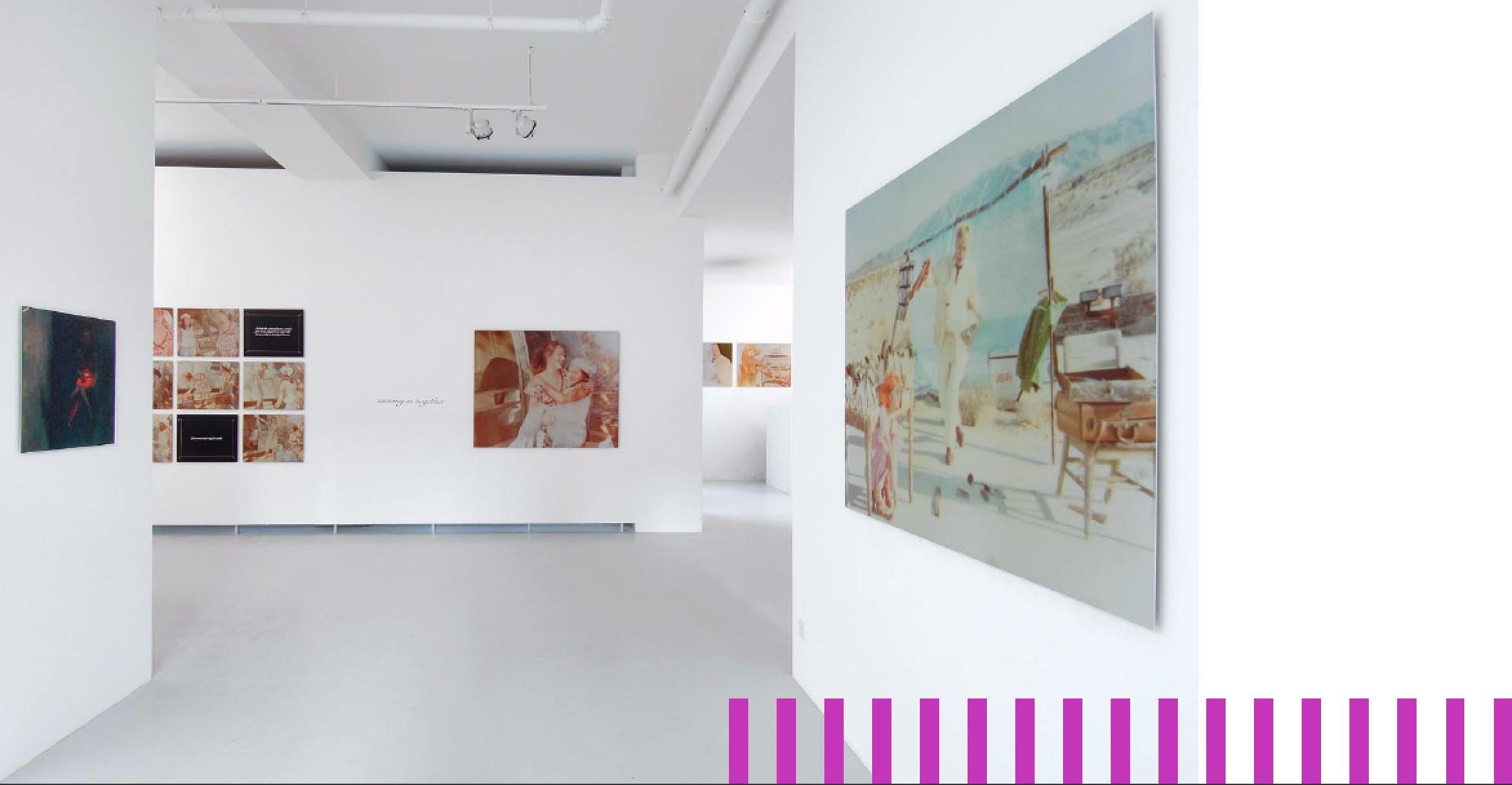 Moving in Together (Till Death do us Part) - analog, mounted, Installation 4