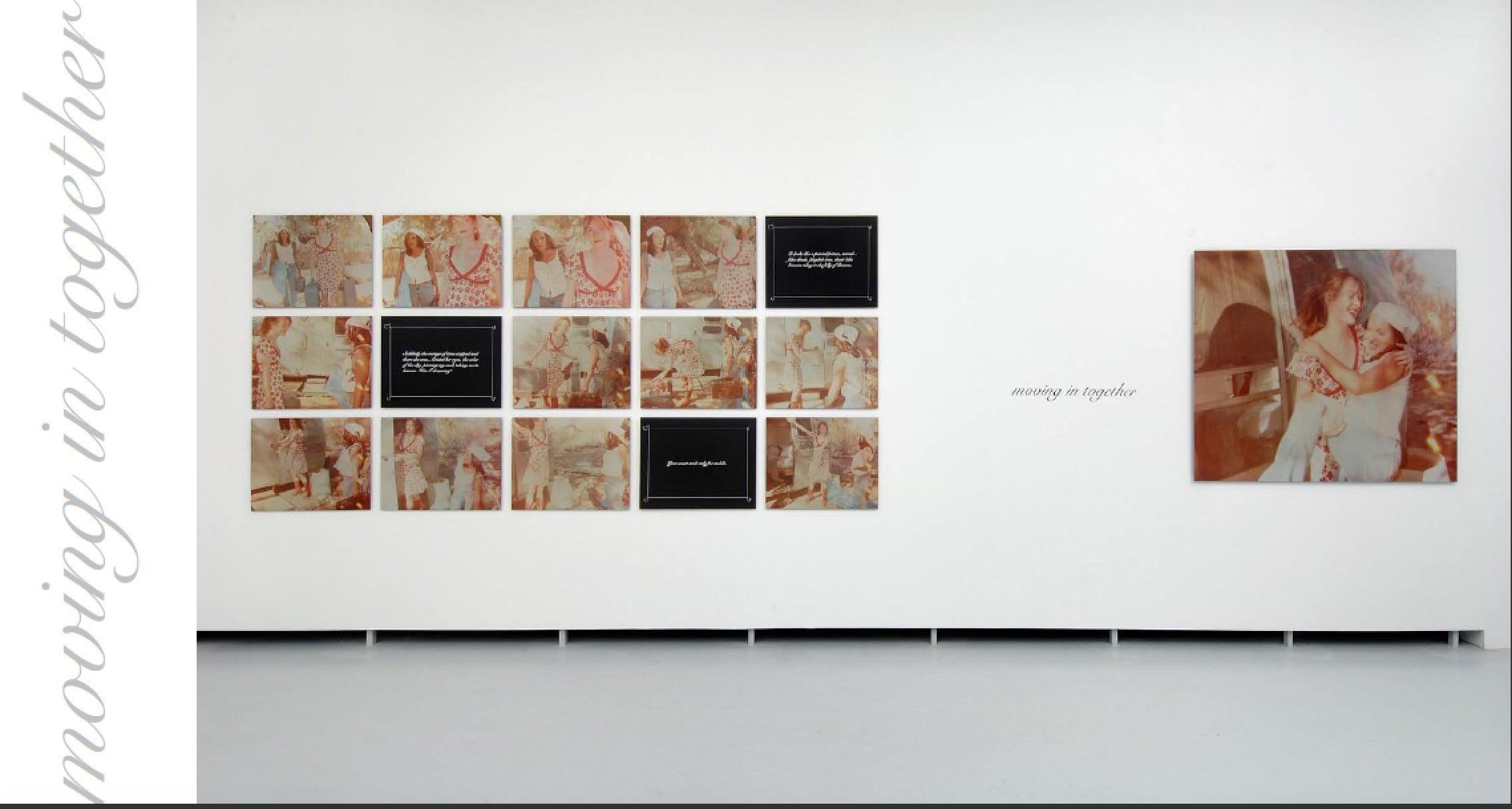 Moving in Together (Till Death do us Part) - analog, mounted, Installation 5