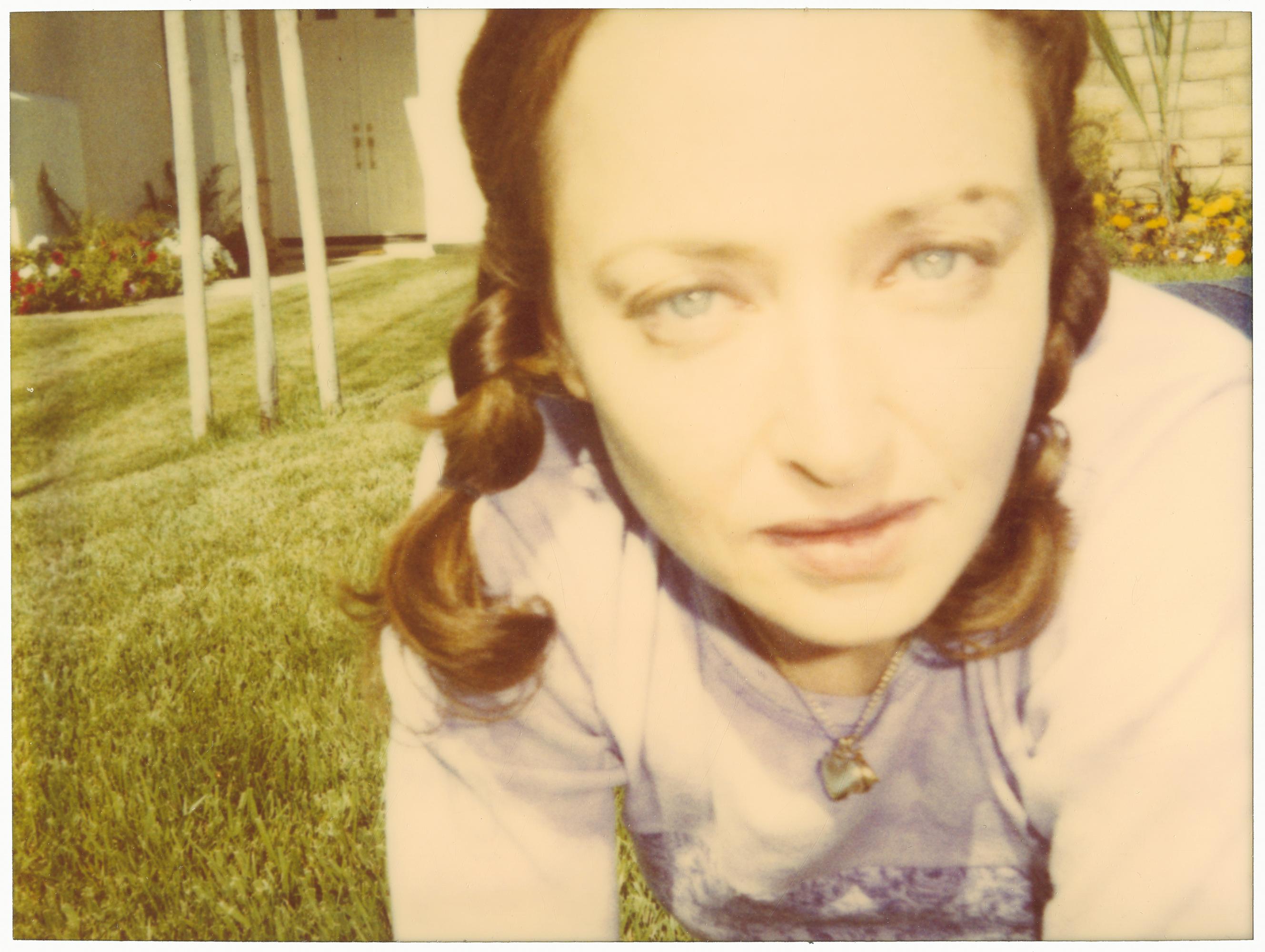 Stefanie Schneider Portrait Photograph - Mrs. Jones (Suburbia) - analog - 21st Century, Contemporary, Polaroid, Portrait