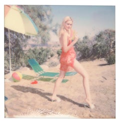 My name is Bond... Jane Bond (Heavenly Falls) - Polaroid, Figurative Photography