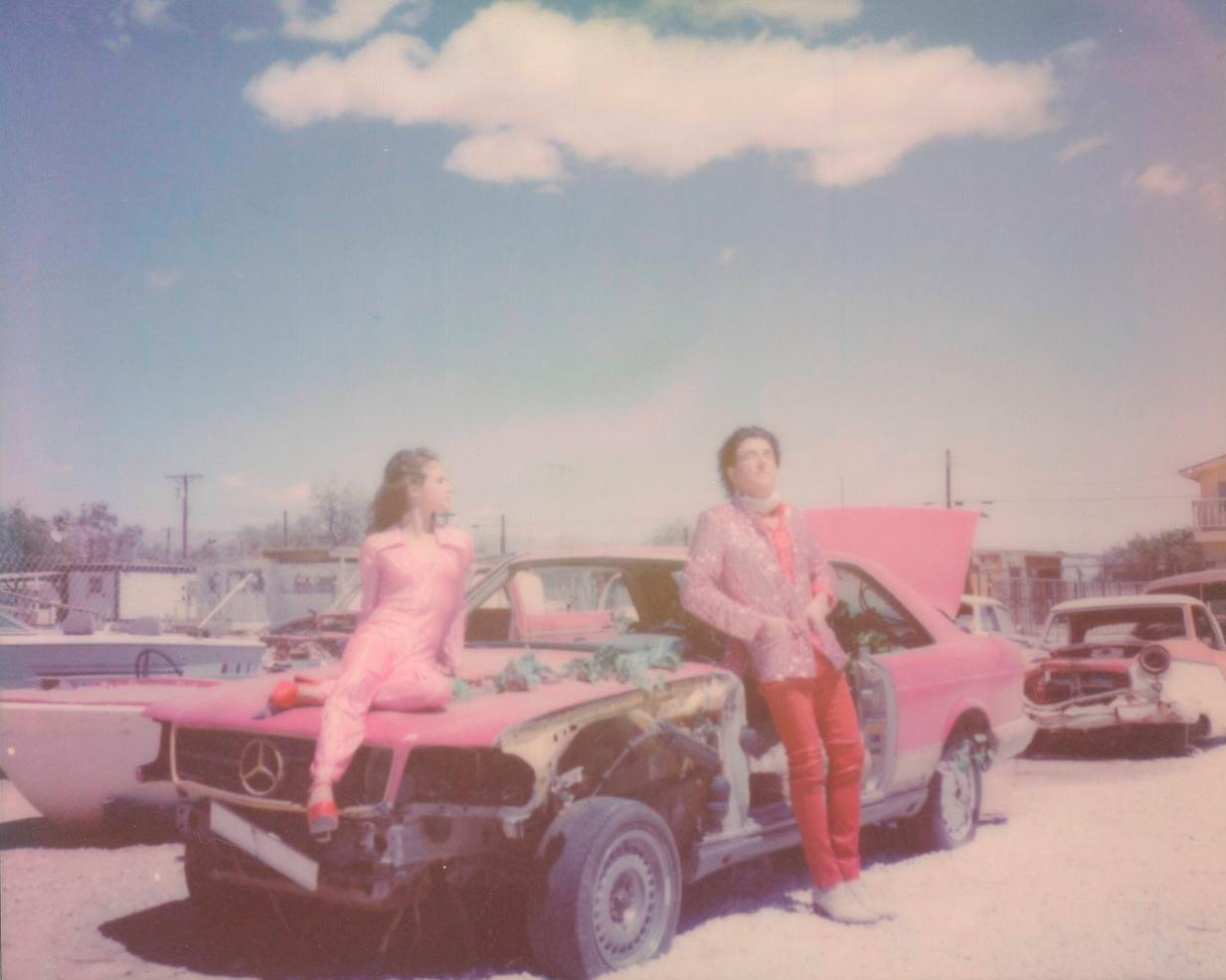 Landscape Photograph di Stefanie Schneider - Nessun effetto (il disco del guardiamarina Broderick spara 'Blood Crush') - Polaroid