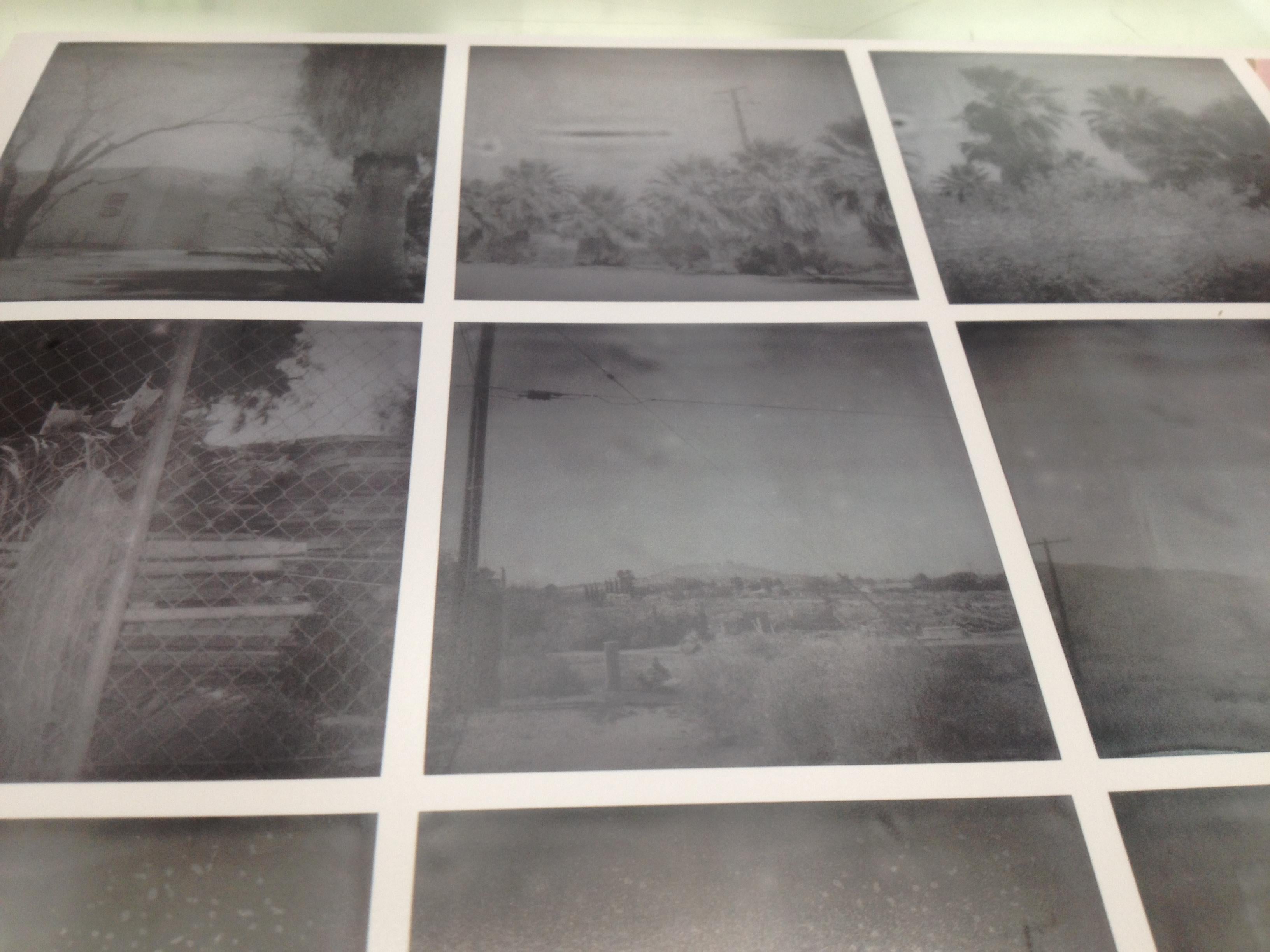 Oasis (Sidewinder), 2005
Edition 10/25, digital C-Print, based on expired Polaroids
Artist inventory Number 3001.19

Stefanie Schneider: A German view of the American West

The works of Stefanie Schneider evoke Ed Ruscha's obsession with the
