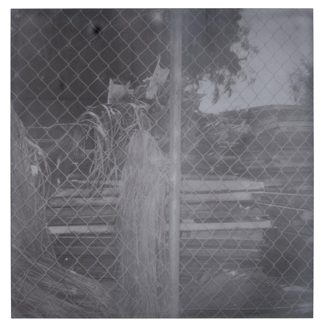 Oasis (Sidewinder) – Landschaft, Schwarz-Weiß, zeitgenössisch, Polaroid im Angebot 3