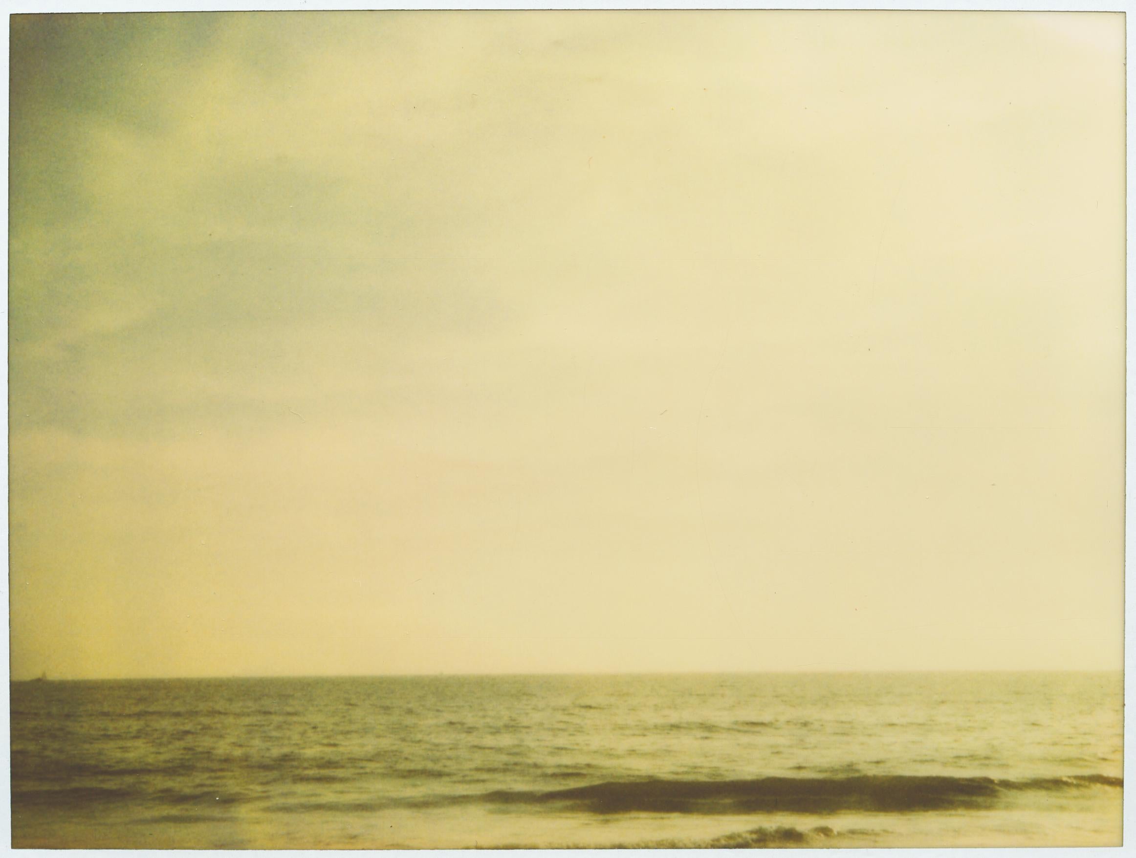 Stefanie Schneider Landscape Photograph - Ocean Blue (Stranger than Paradise), analog, mounted