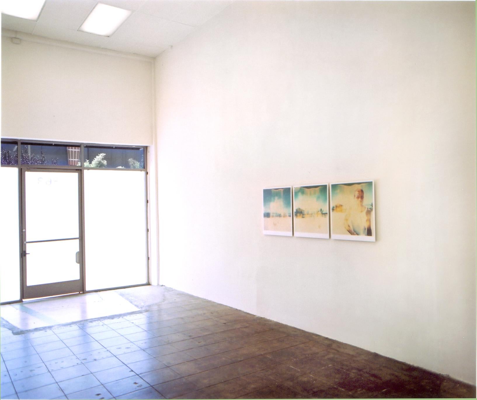 Ok Corral (Stranger than Paradise), triptych, analog, 58x56cm each - Polaroid For Sale 4