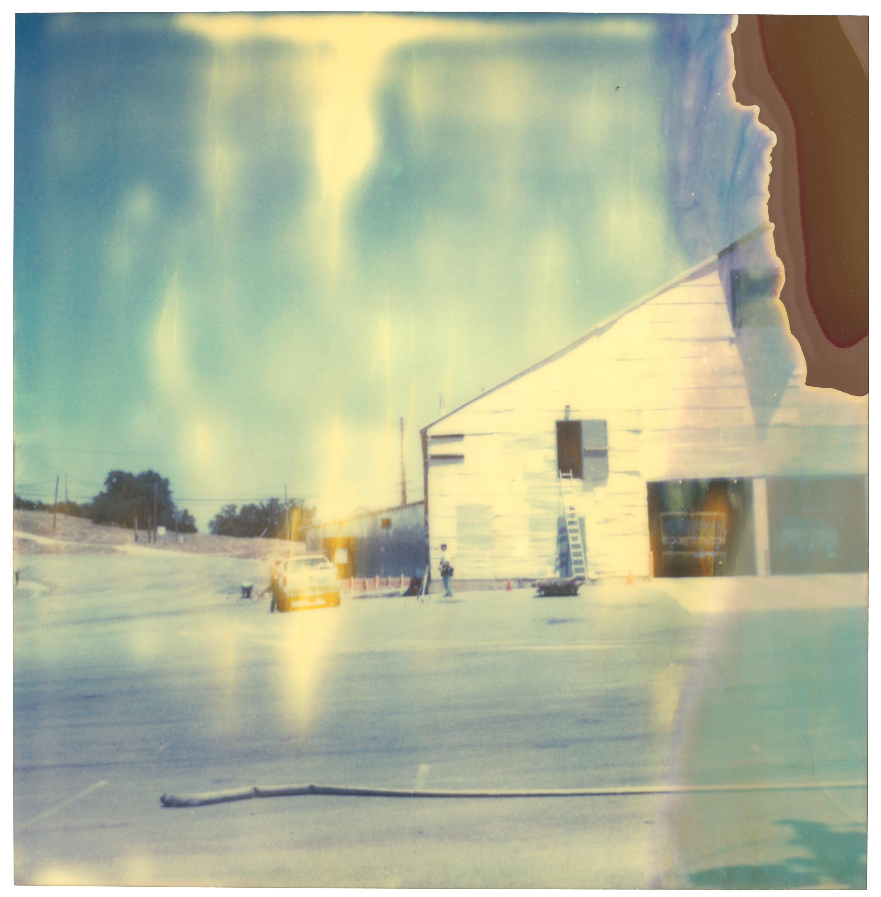 Stefanie Schneider Landscape Photograph - On the Way to Big Sur (The Last Picture Show) - 21st Century, Polaroid, Color