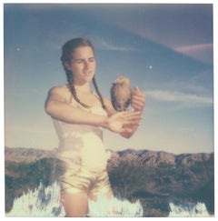 Nussbaum und Jill (Kissen und Küken, manchmal auch Küken) – Polaroid