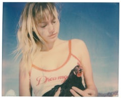 Penny Lane und Dreamgirl (Kissen und Küken, manchmal auch Küken) – Polaroid