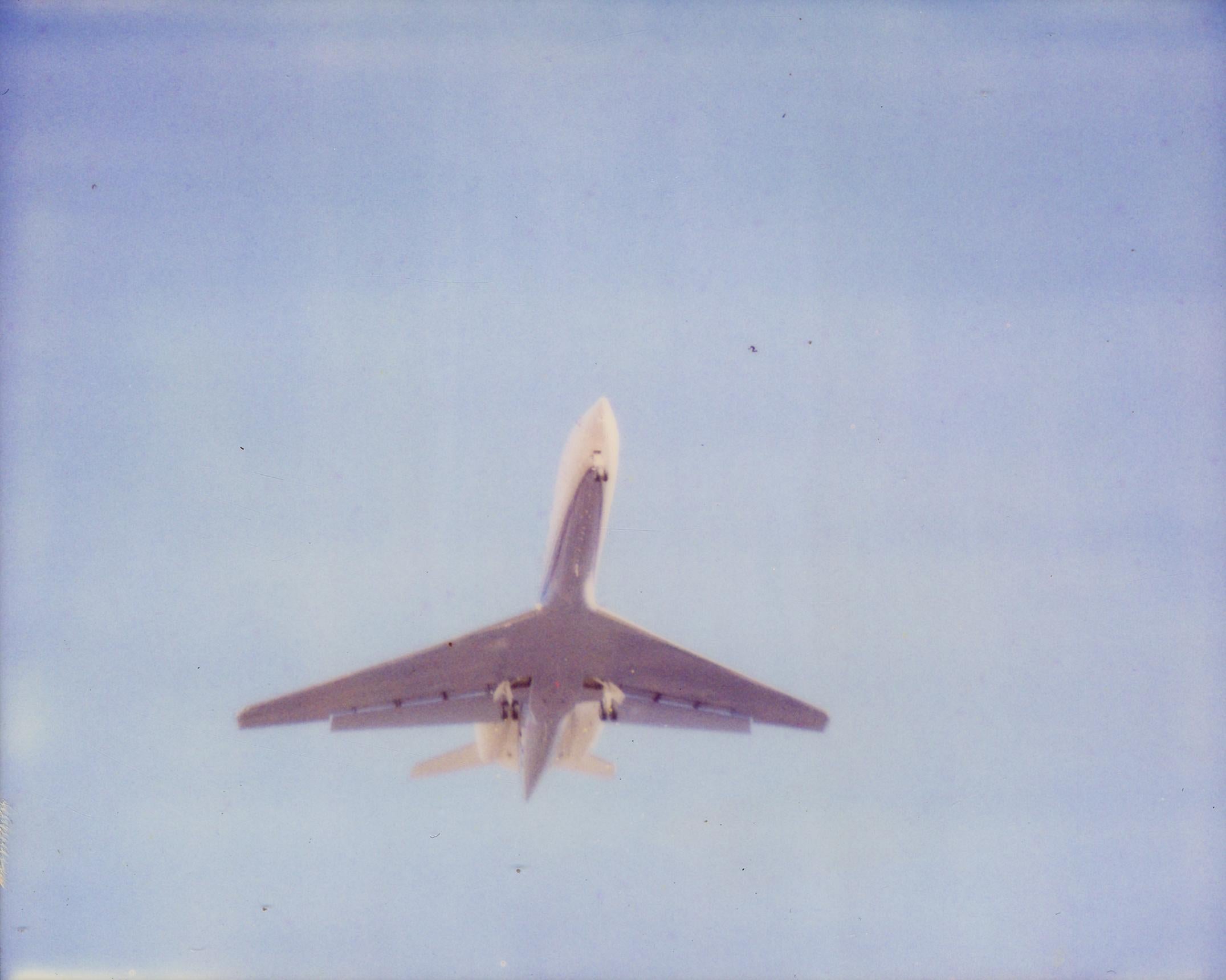 Stefanie Schneider Color Photograph - Plane blue (Stranger than Paradise)